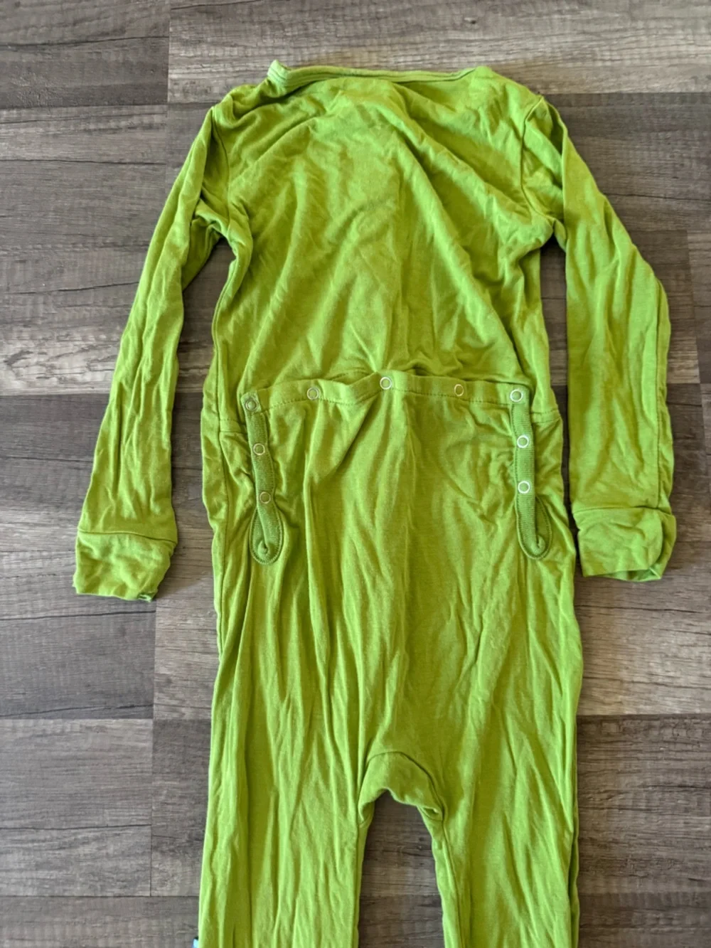 Kickee green pajama
